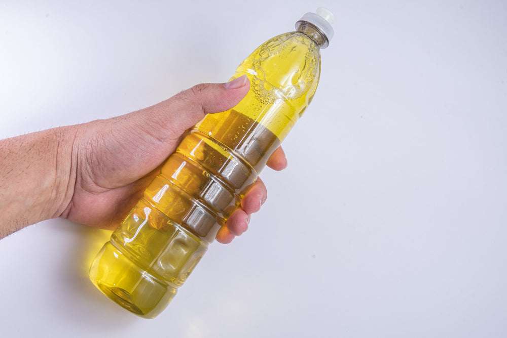 Mustard oil bottle