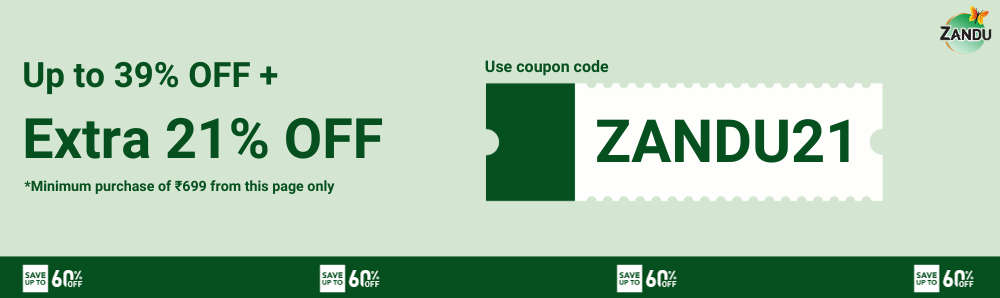 Zandu Coupon Code and Offers