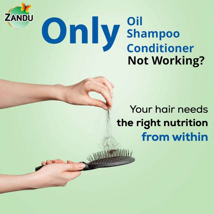Zandu Hair Vitalizer Juice for Natural Hair Growth, 1L