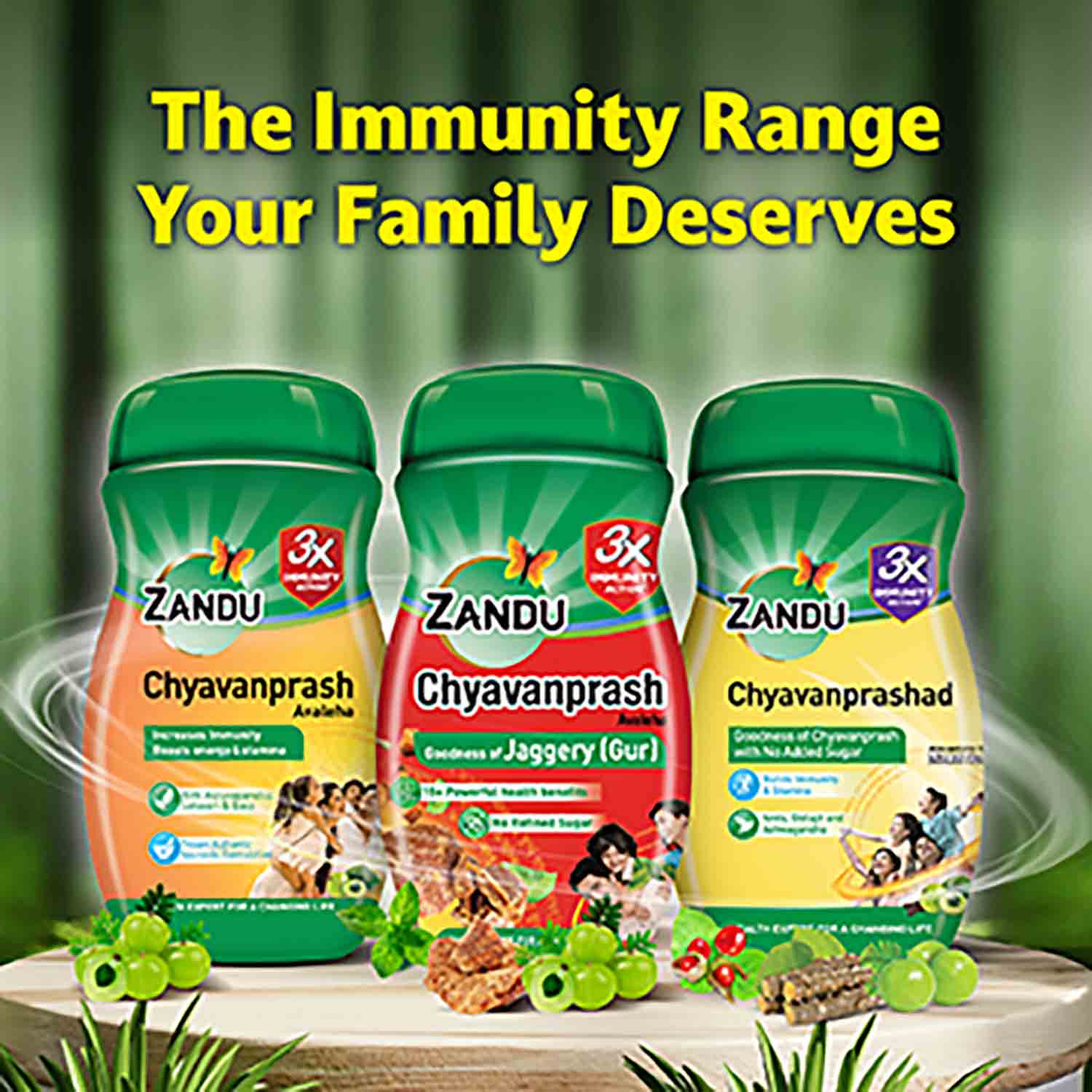 Zandu Chyavanprash Avaleha for Immunity, Strength, Stamina & Vitality