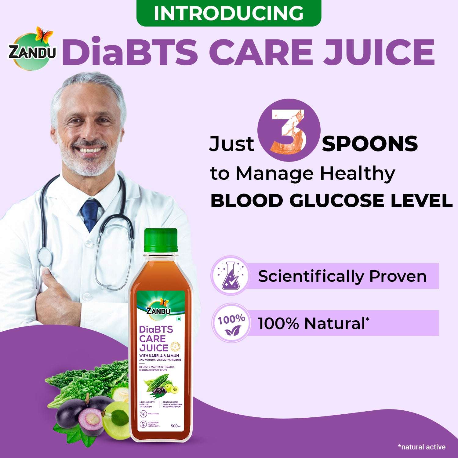 Zandu diabts care juice for sugar level management