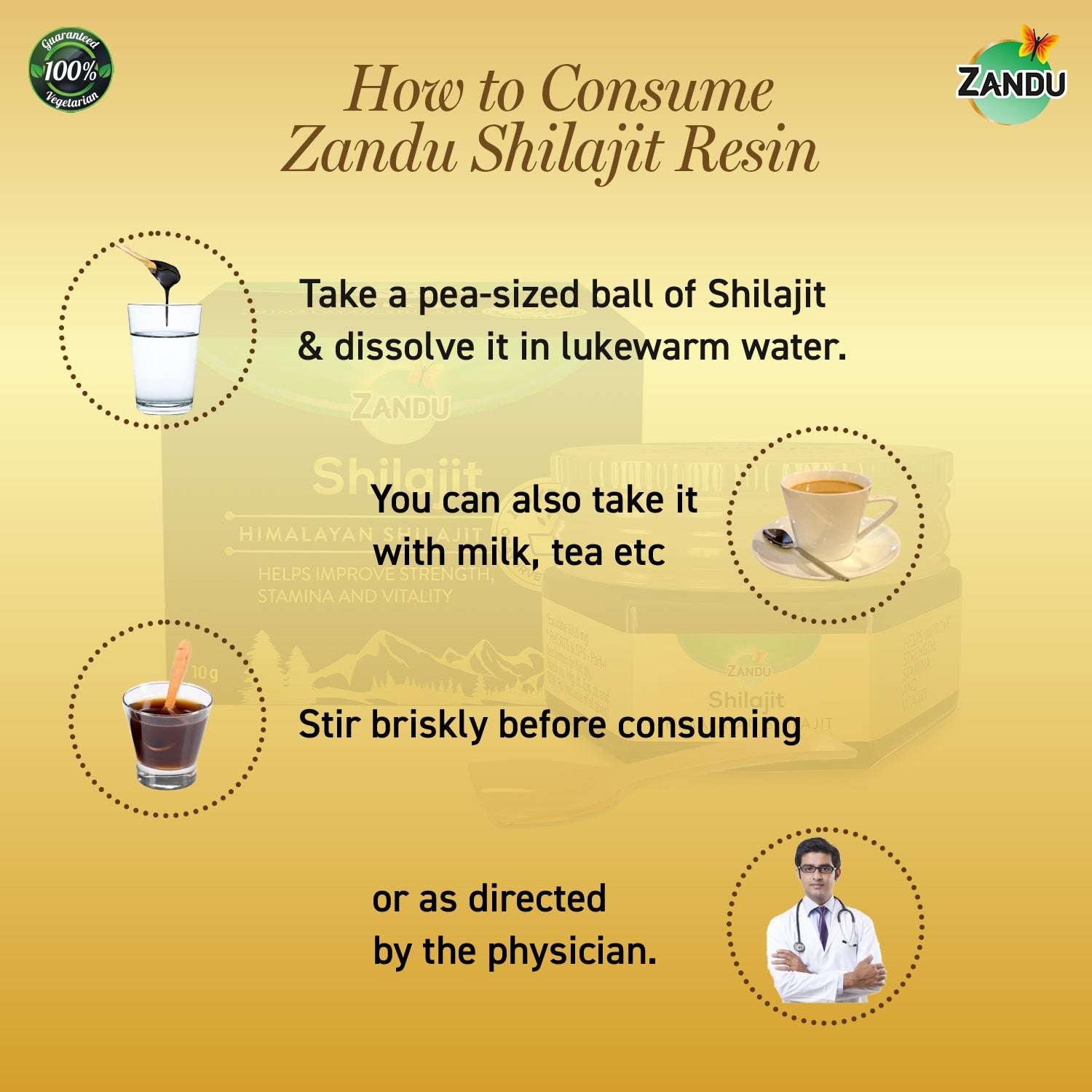 How to Consume Shilajit Resin
