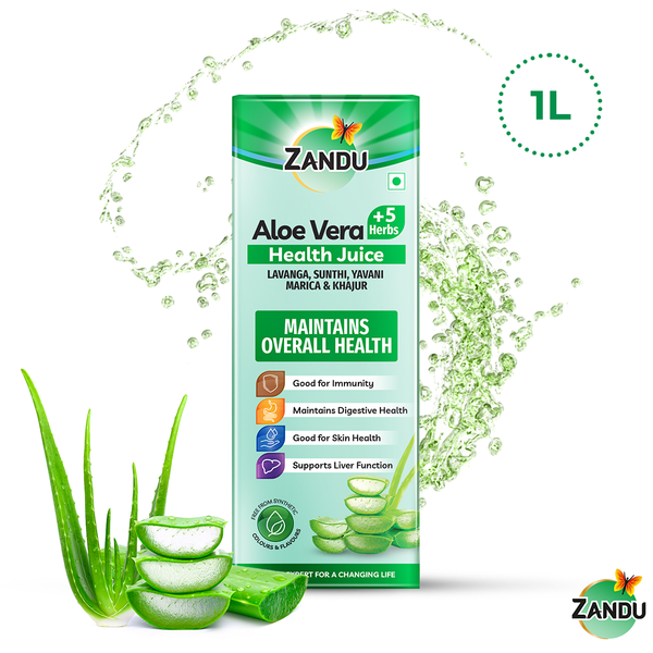 Aloe Vera + 5 Herbs Health Juice (1L)