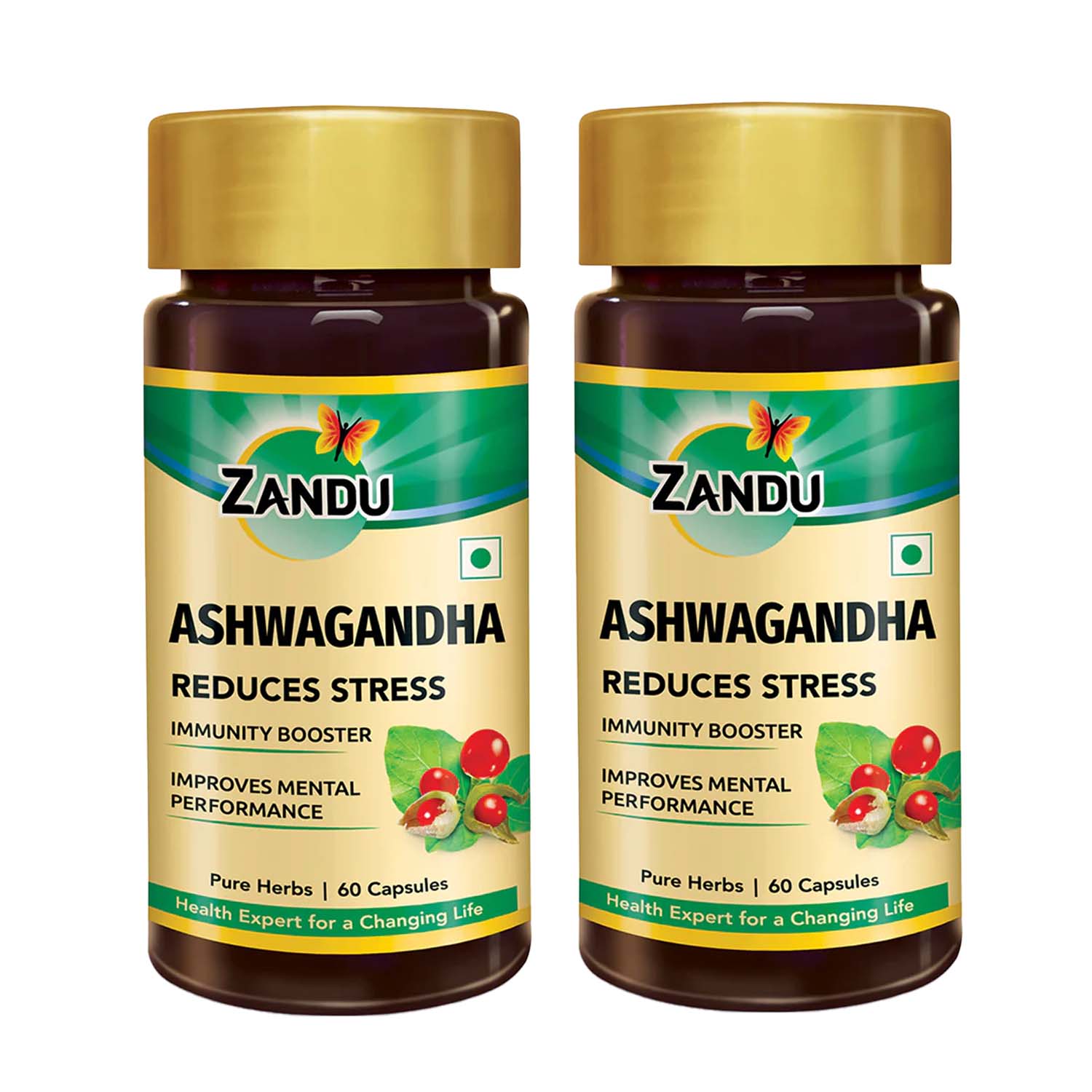 Zandu Pure Ashwagandha Capsules
