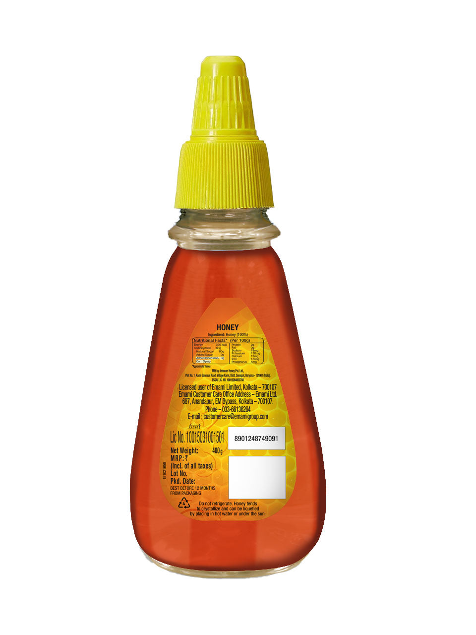 Zandu Pure Honey Squ-Easy (Honey Squeeze Bottle)