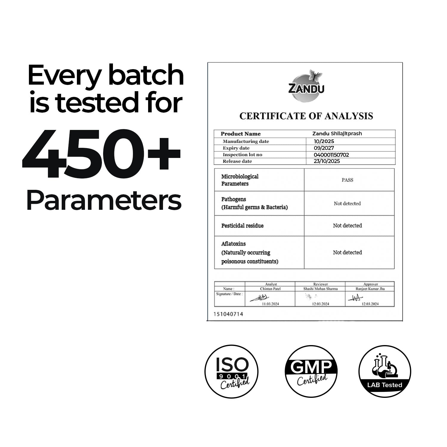 Zandu Shilajitprash for Strength