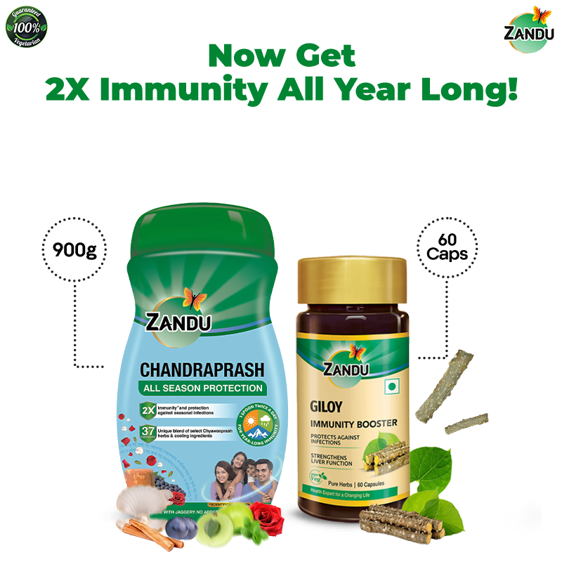 Now get 2X Immunity all year long!