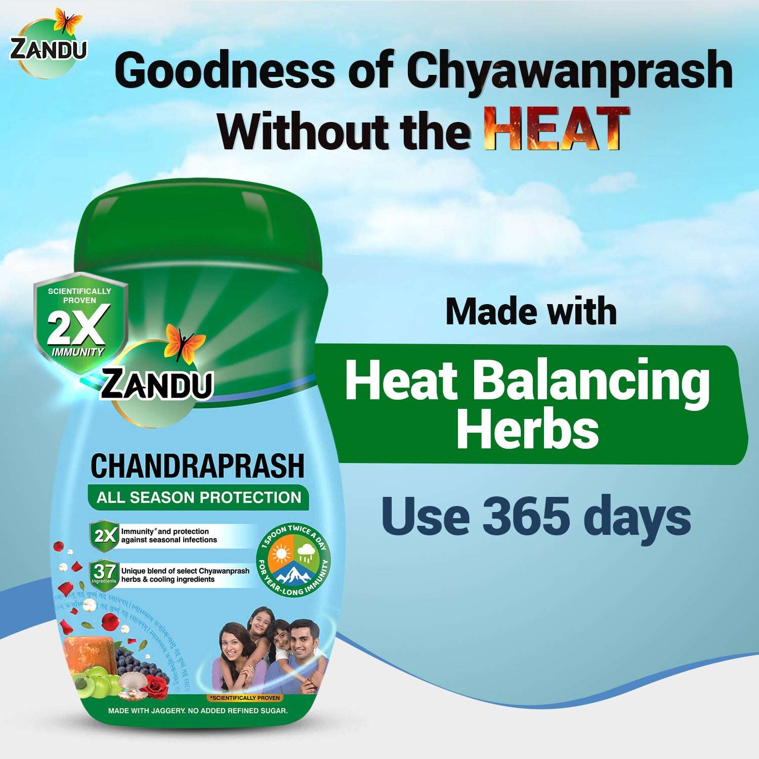 Beat the Heat with Zandu Chandraprash