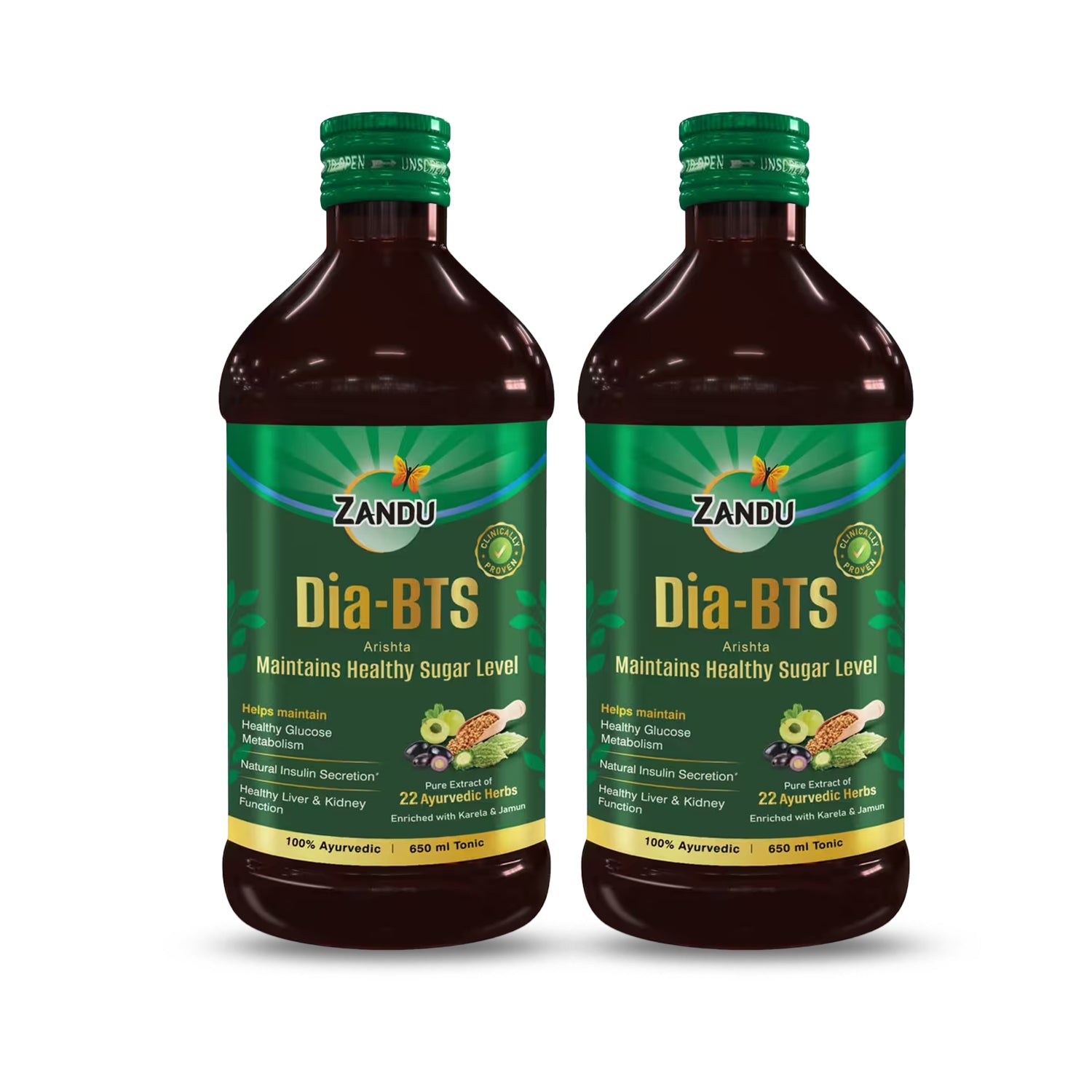 Zandu DiaBTS Arishta Tonic | Clinically Proven for Managing Blood Sugar & Glucose Metabolism in 3 Months