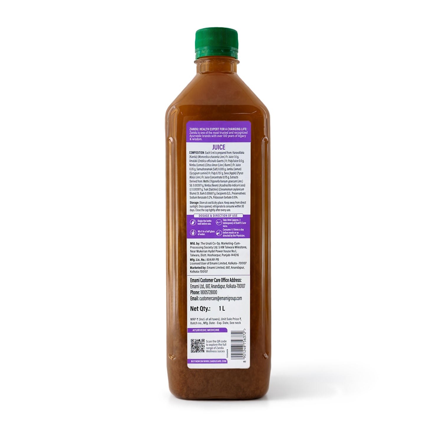 Zandu DiaBTS Care Juice