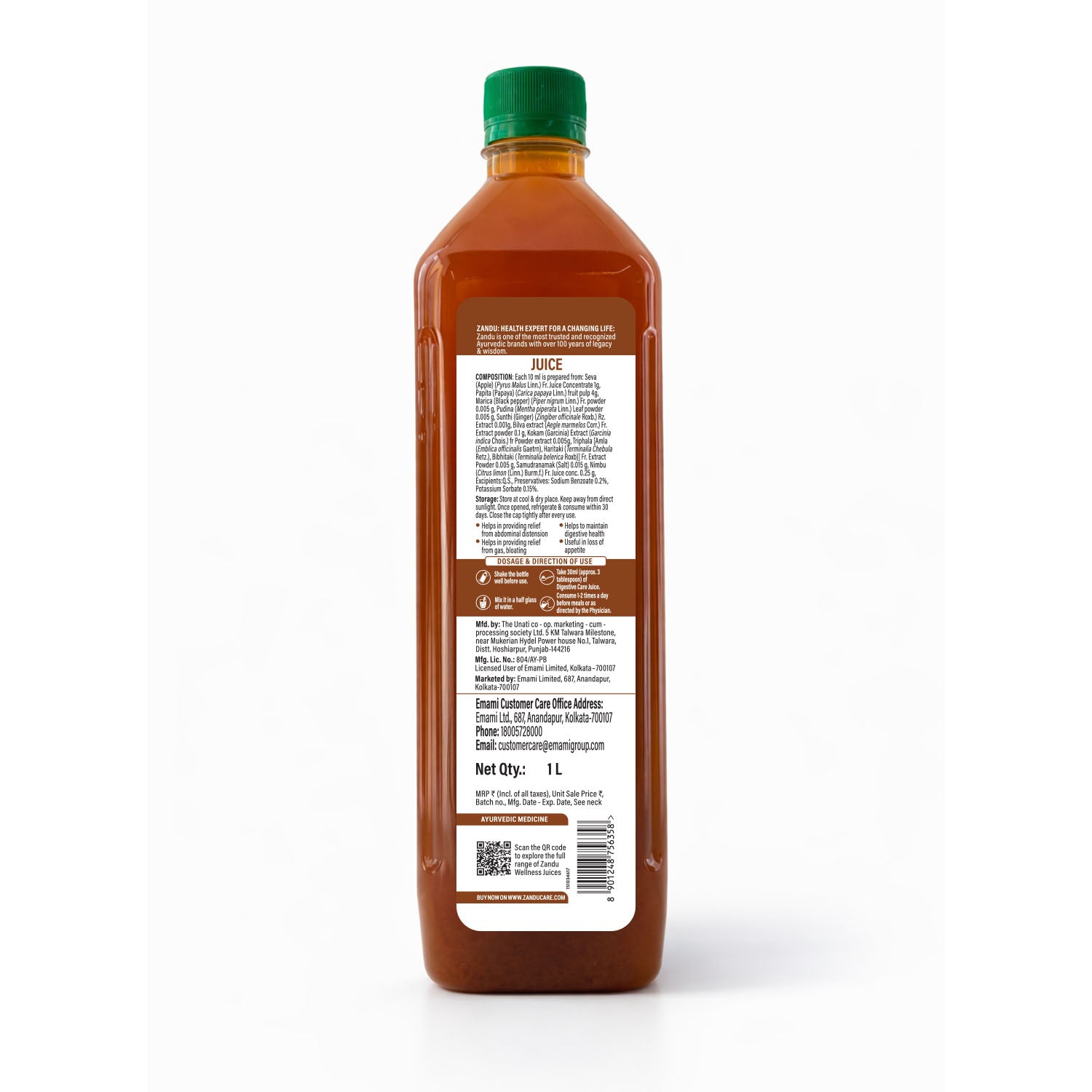 Zandu Digestive Care Juice