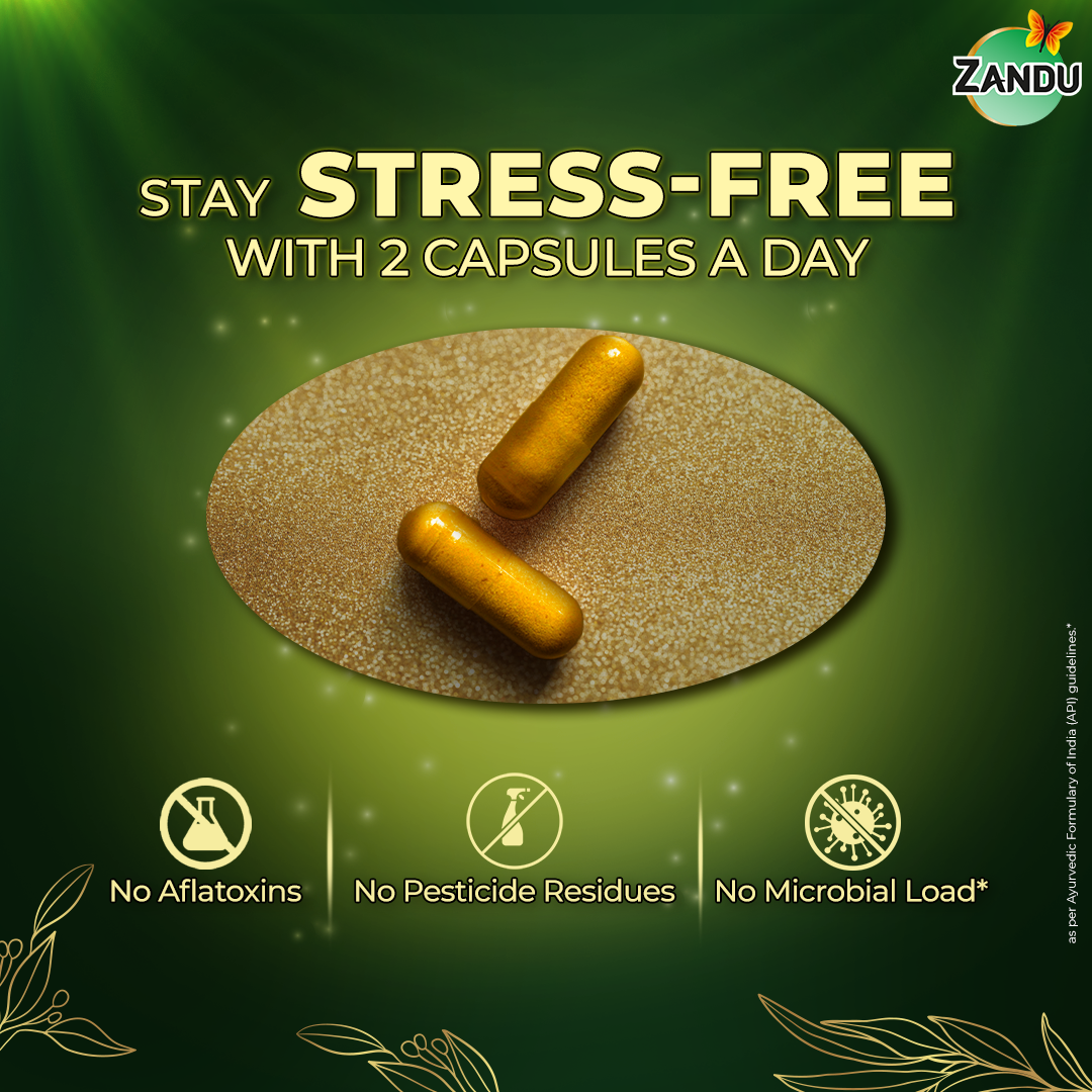 Dosage of Zandu Ashwagandha  Gold  Capsules