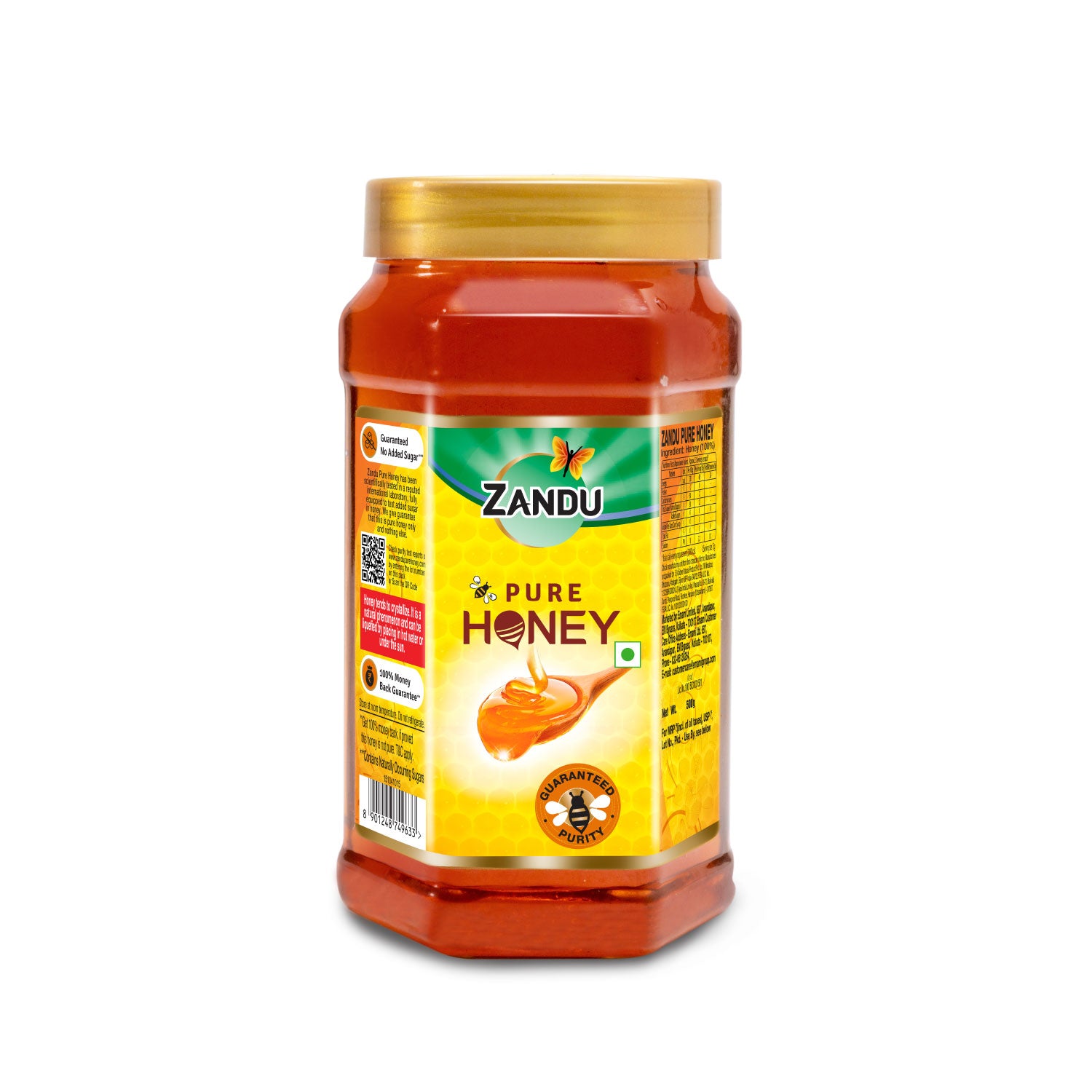 Zandu Pure Honey 500g