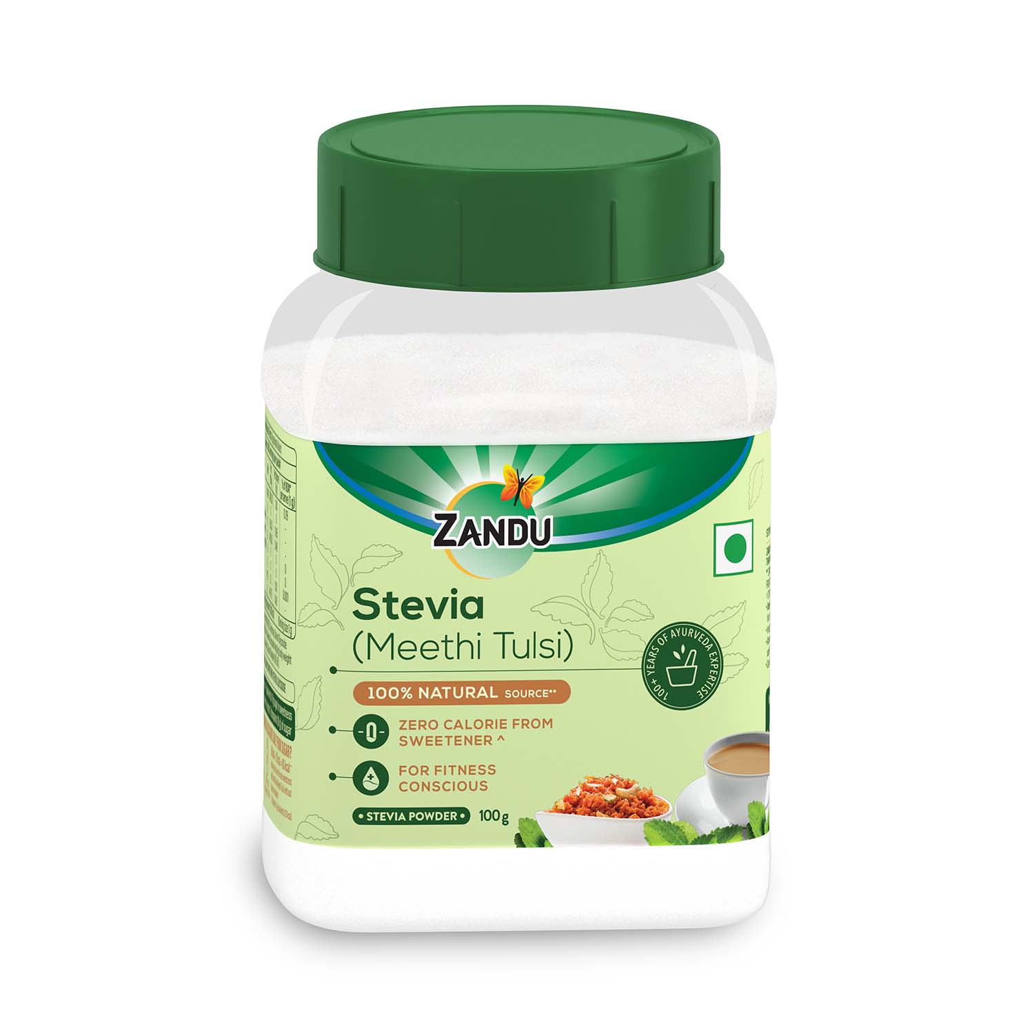 Zandu Stevia Powder (Meethi Tulsi)