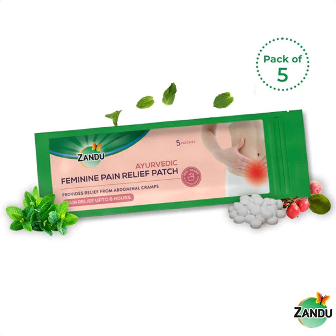 Zandu Feminine Period Pain Relief Patch