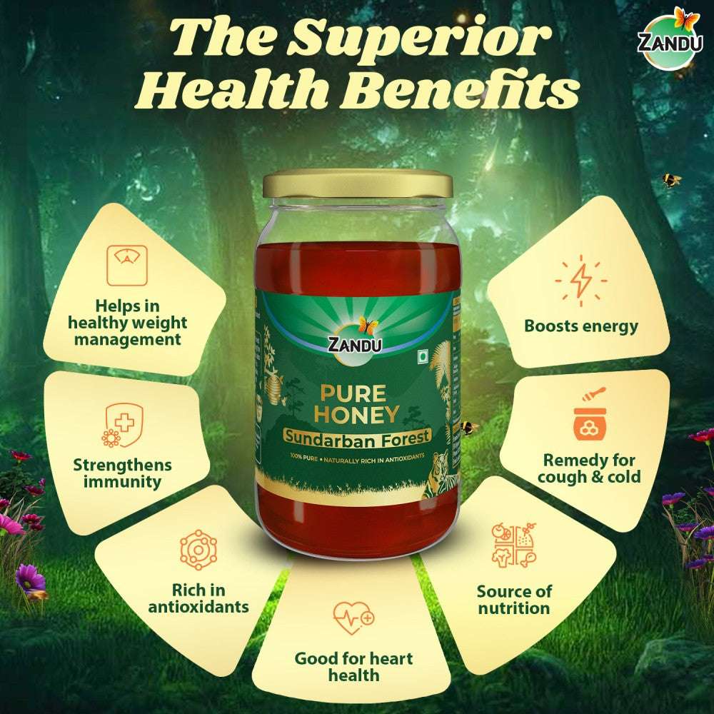 Zandu Sundarban honey benefits