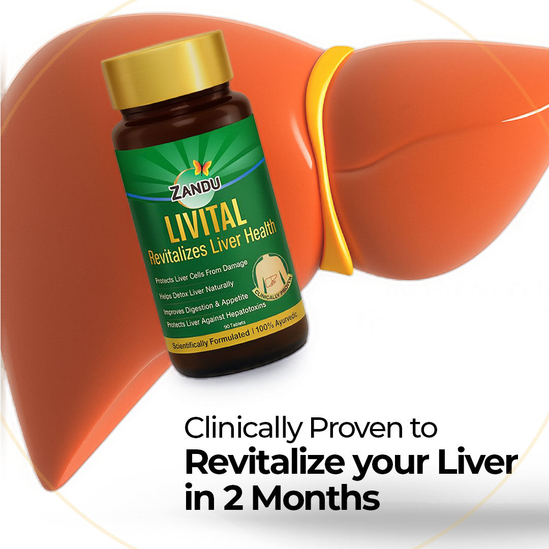 Zandu Livital Liver Detox Support Tabs