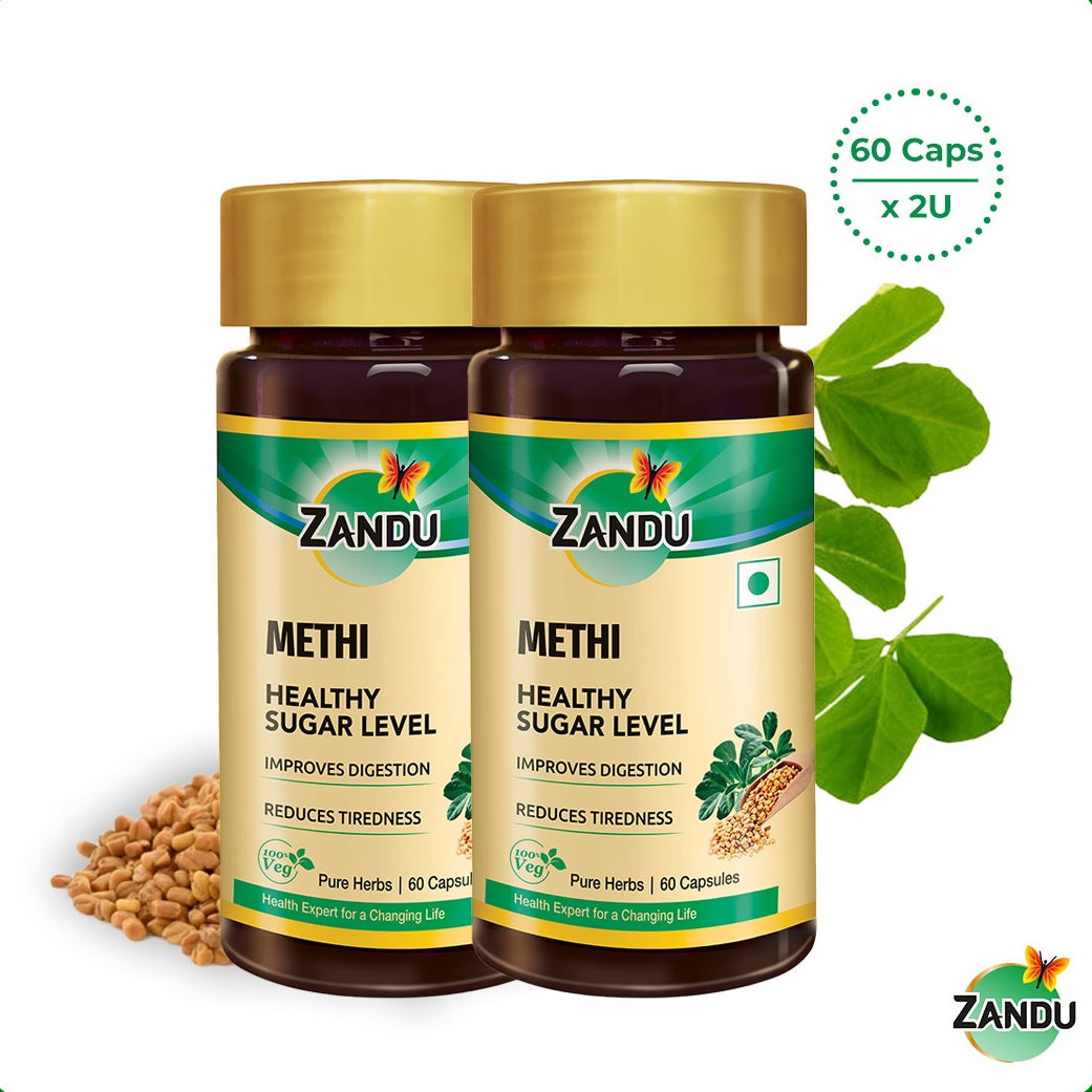 Methi (60 Caps) (Pack of 2)