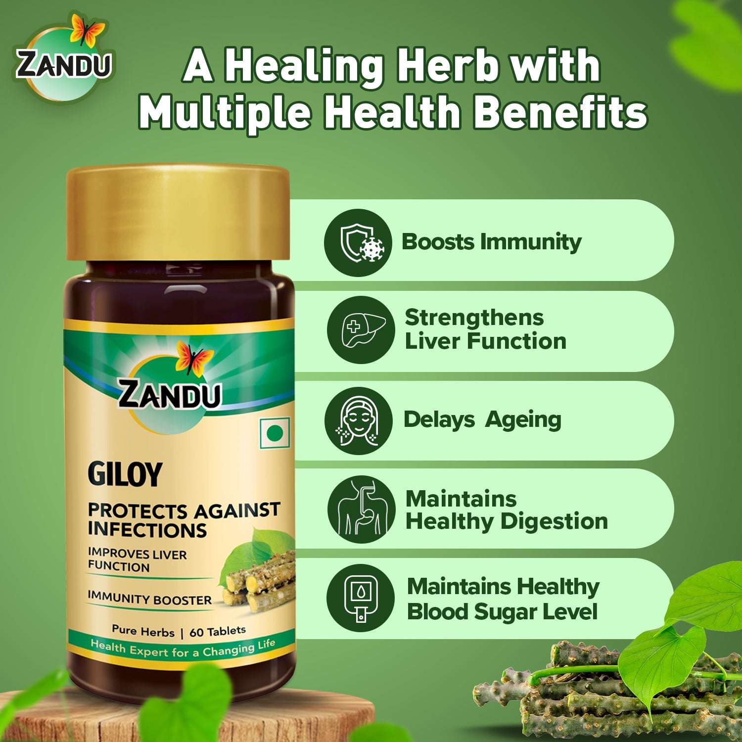 Zandu Giloy Tablet benefits
