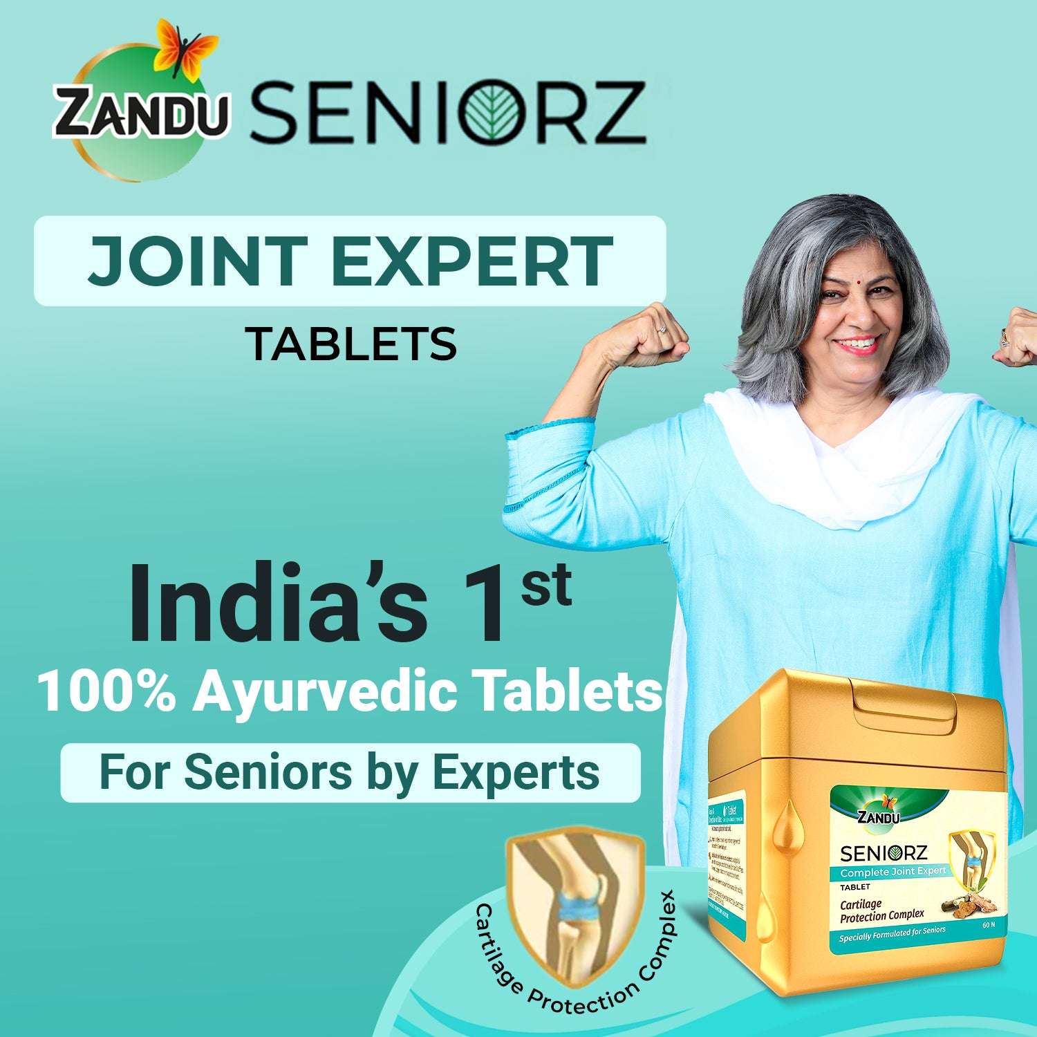 Zandu Seniorz Complete Join Expert Tablets