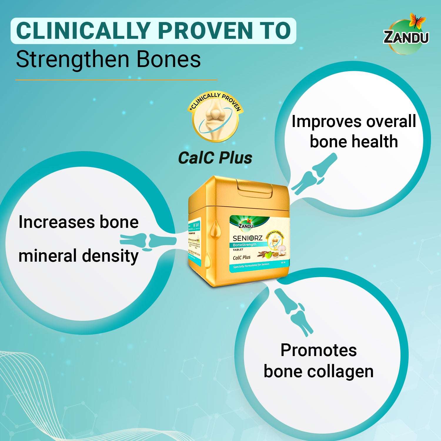 Zandu Bone Strength Tablets benefits