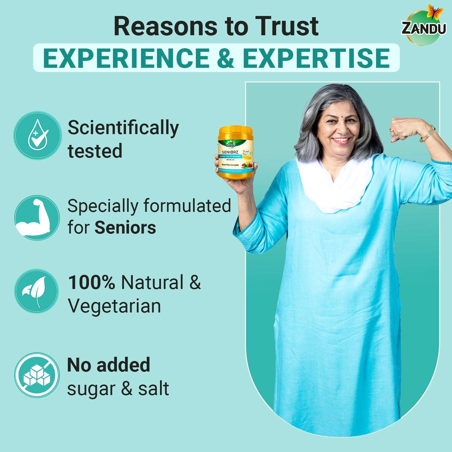 why choose Zandu Health Booster granules?