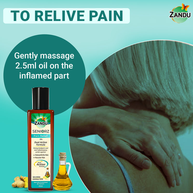 Seniorz Pain Relief Oil (200ml)