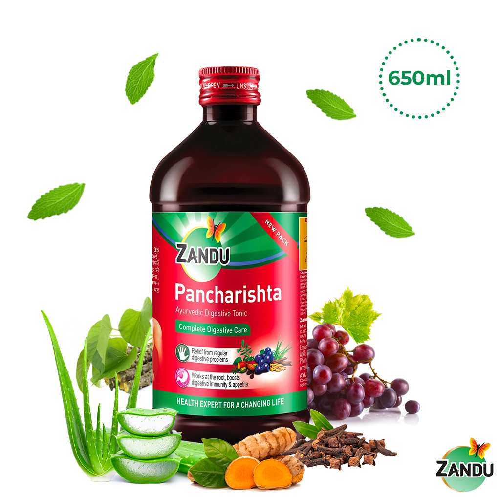 Zandu Digestive Care Juice 1L + Pancharishta 650ml