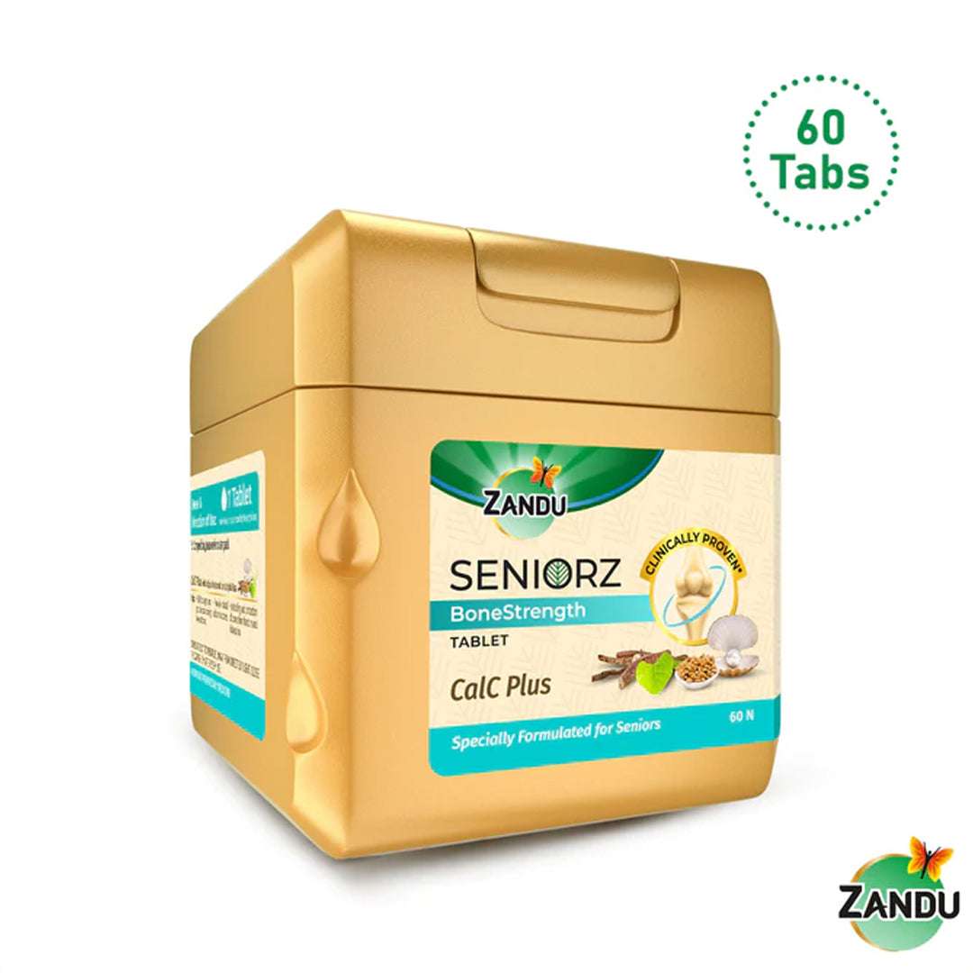 Zandu Seniorz bone strength tablets