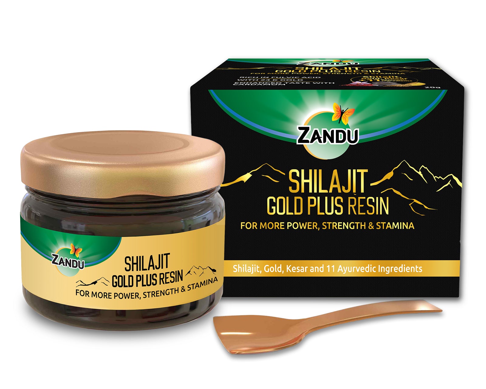 Zandu Shilajit Gold Plus Resin