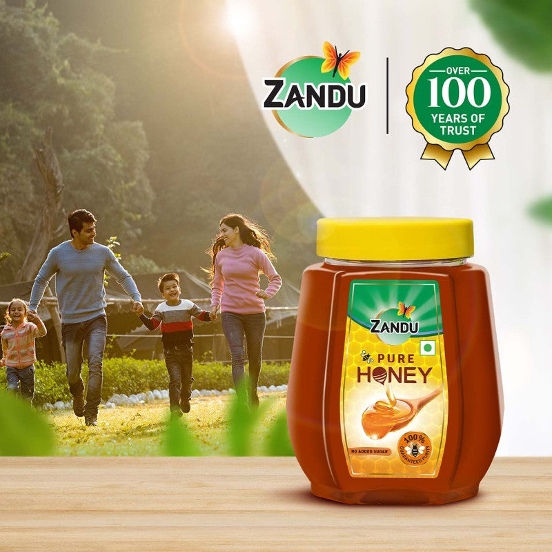 Zandu Pure Honey (500G PET Jar)