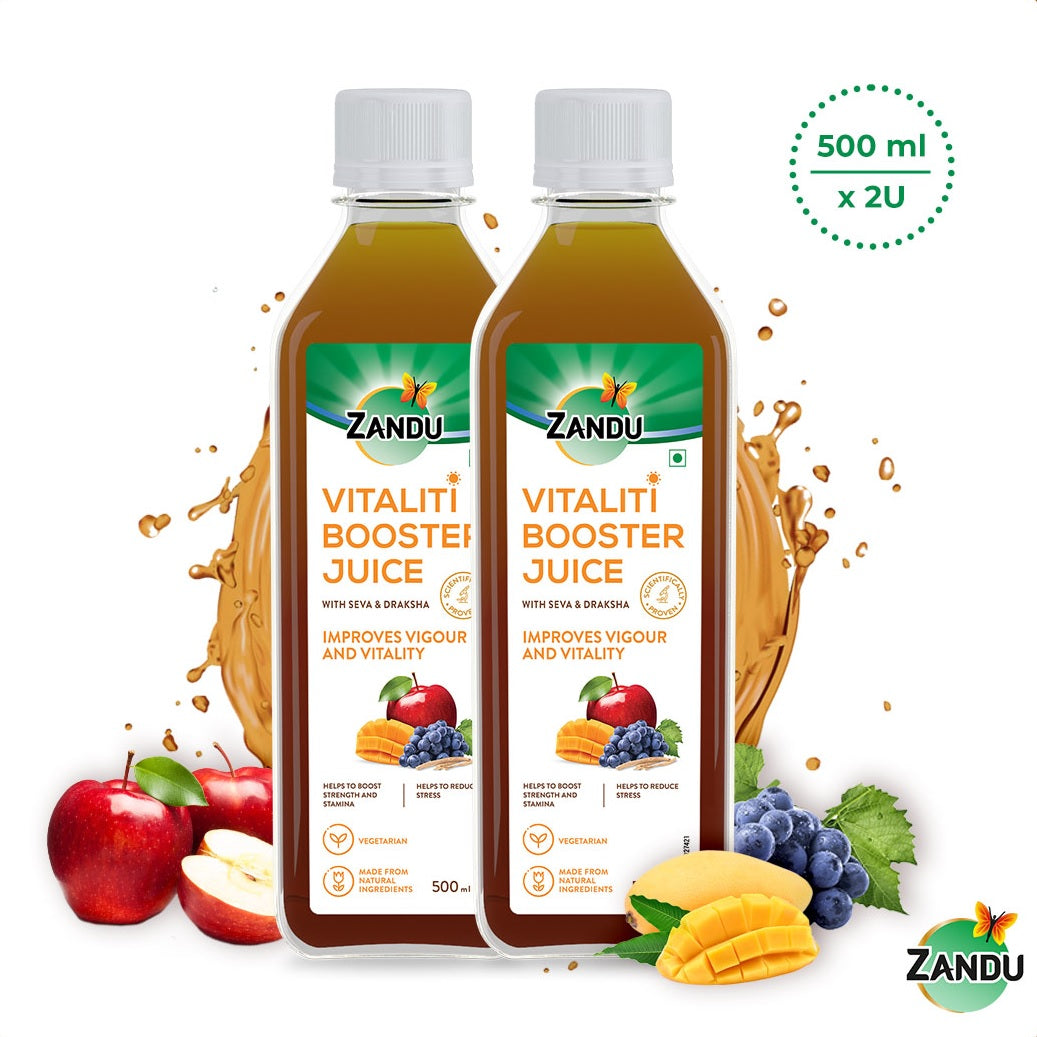 Vitaliti Booster Juice with Seva & Draksha (500ml)(Buy 1 Get 1)