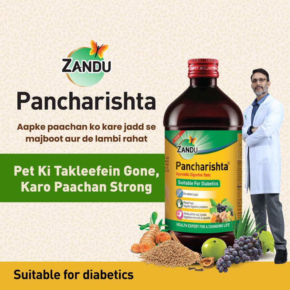 Buy Zandu Pancharishta Sugar Free Tonic | Safe for Diabetics