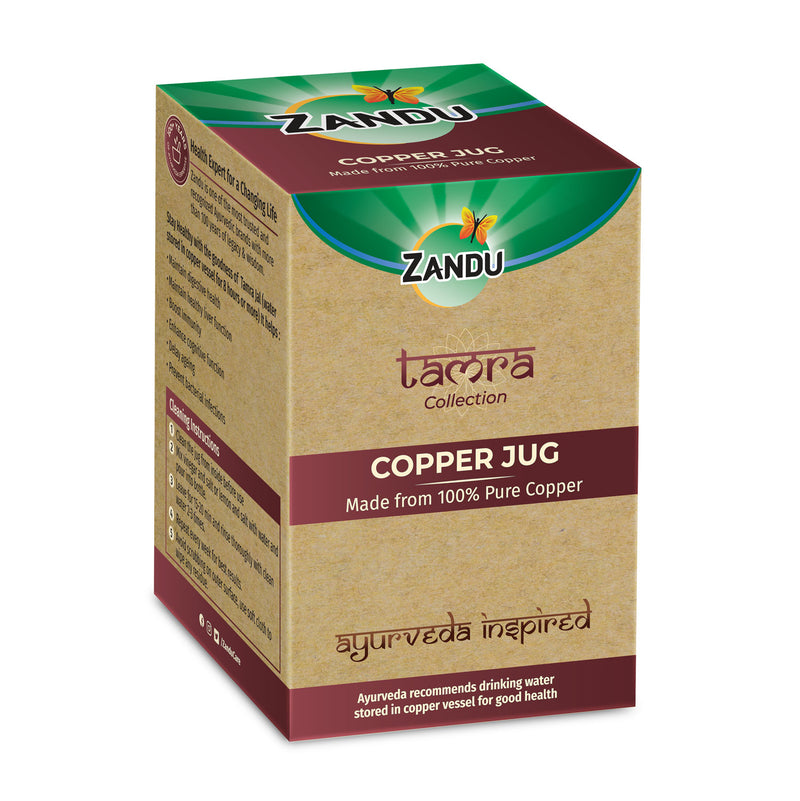 Zandu Copper Jug (2000ml)