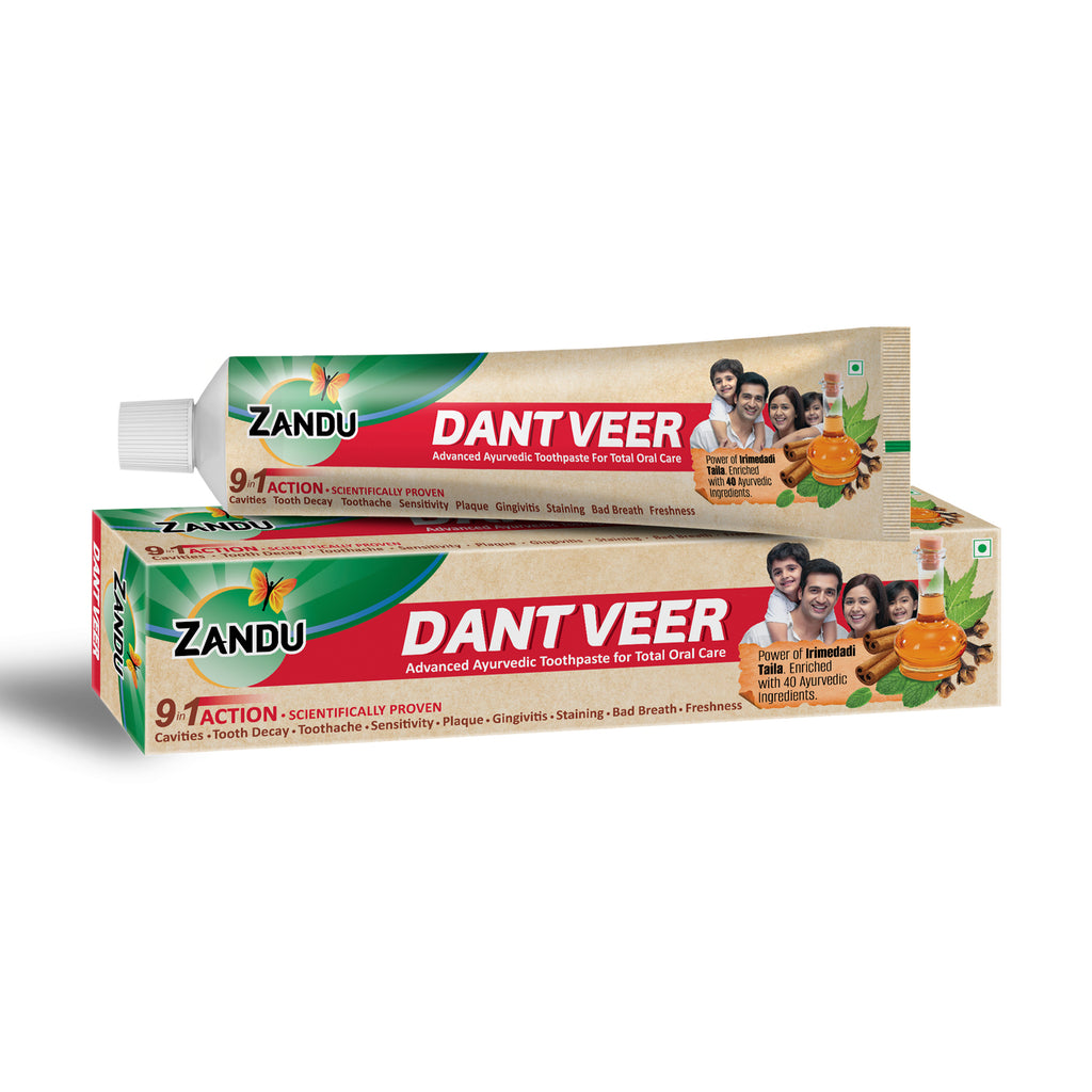 Ayurvedic Toothpaste for Advanced Oral Care | Zandu Dantveer