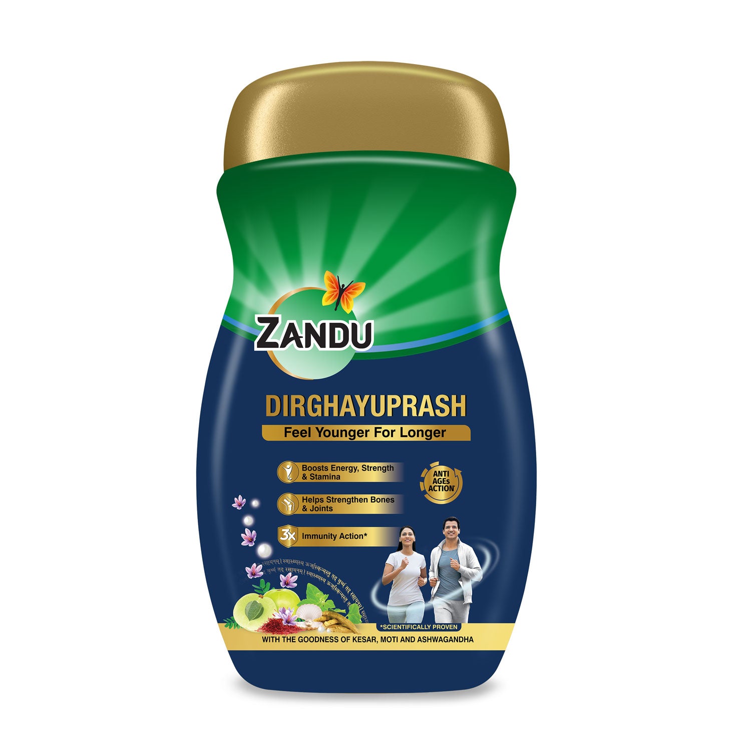 Zandu Dirghayuprash - Scientifically Proven Anti-AGE Action