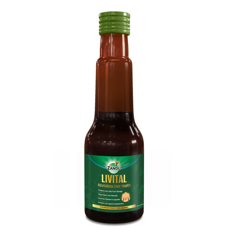 Livital - Ayurvedic Liver Syrup for Liver Health (Pack Of 2)