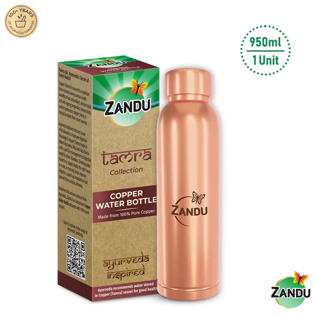Zandu Pure Copper Bottle