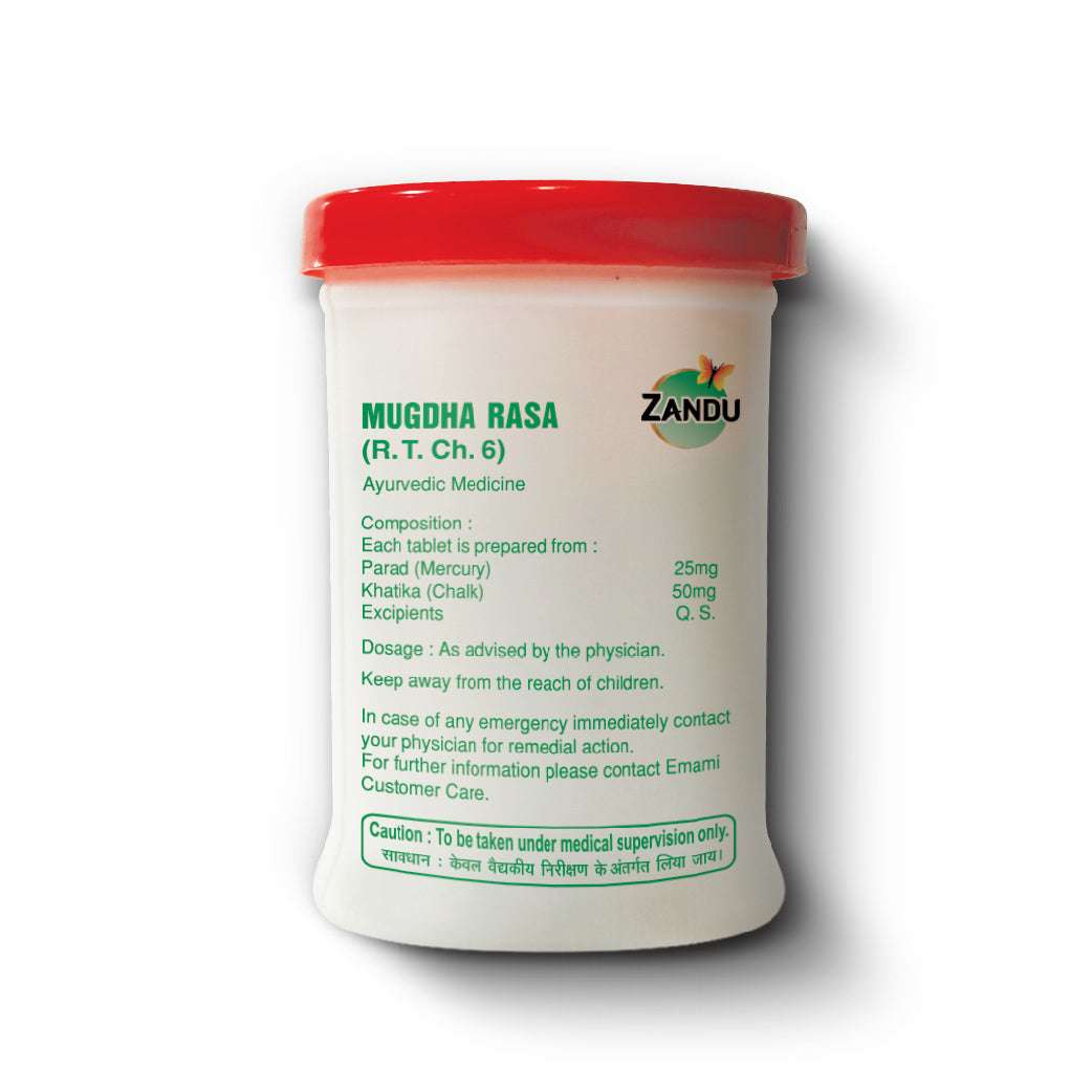 Zandu Mugdha Rasa Tablet for Diarrhoea & Vomiting (35 Tab)