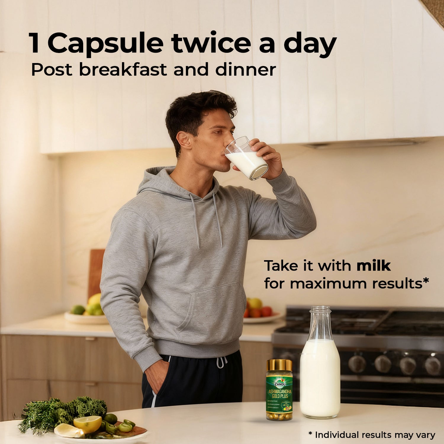 Zandu Ashwagandha Gold Plus Caps