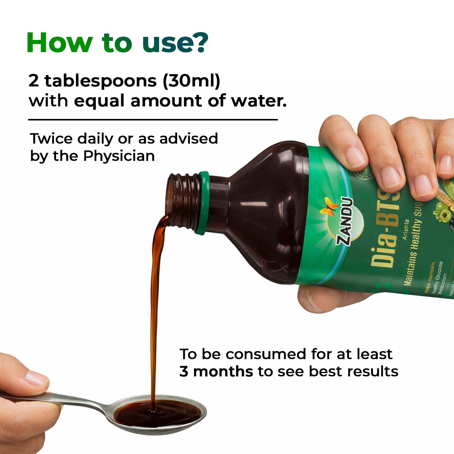 Zandu DiaBTS Arishta Tonic