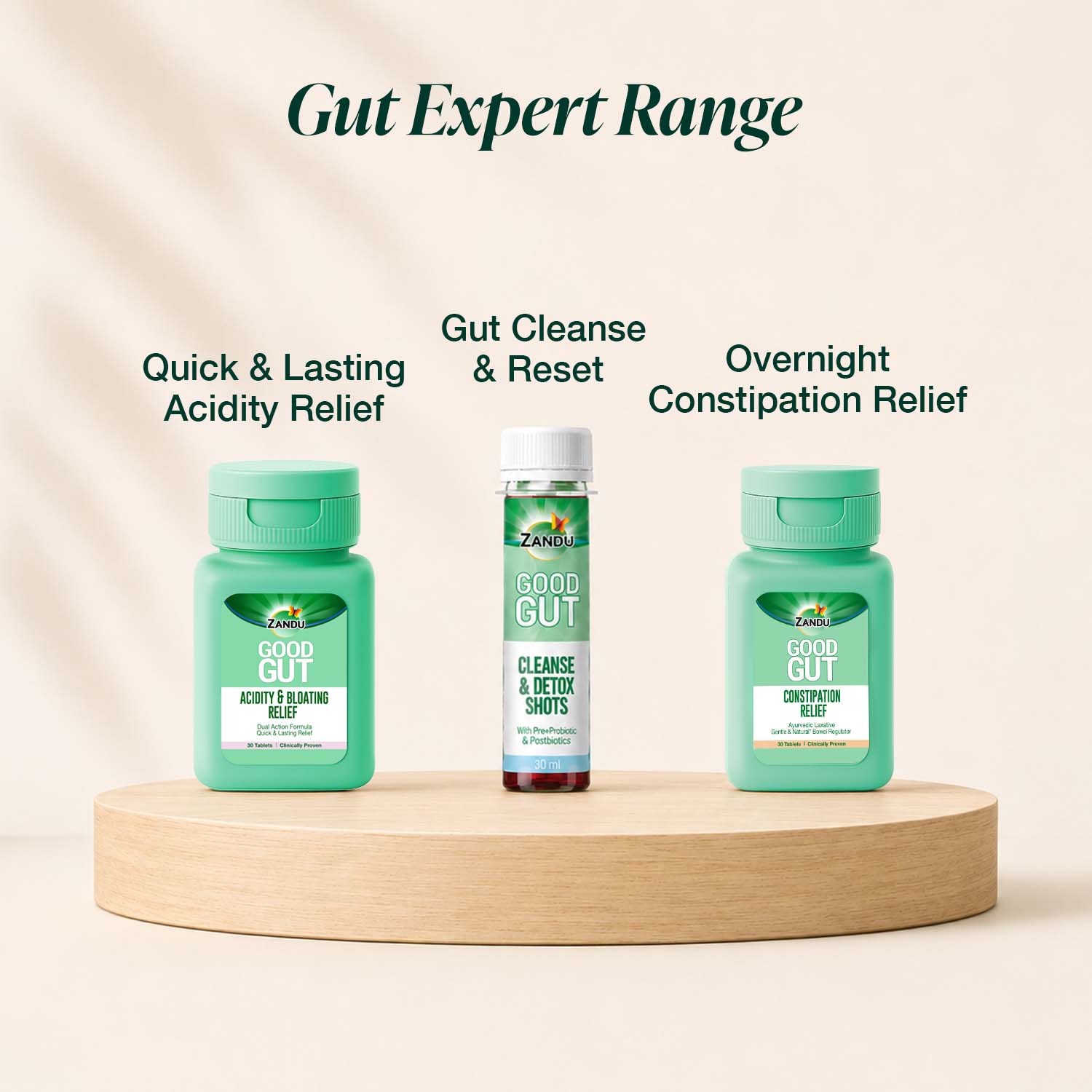 Fast Relief from Bloating & Acidity + Gut Care