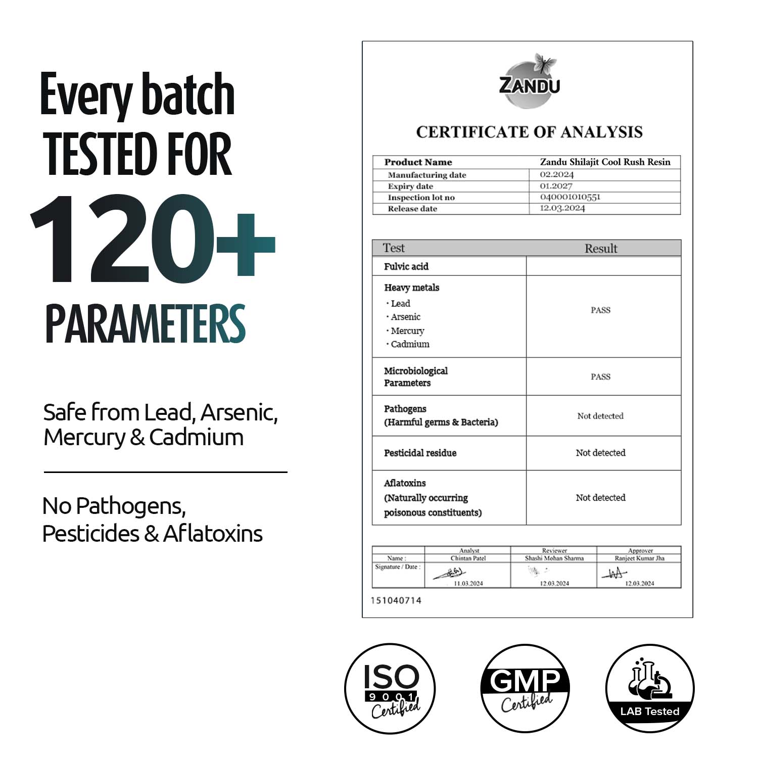 Zandu Shilajit Cool Rush