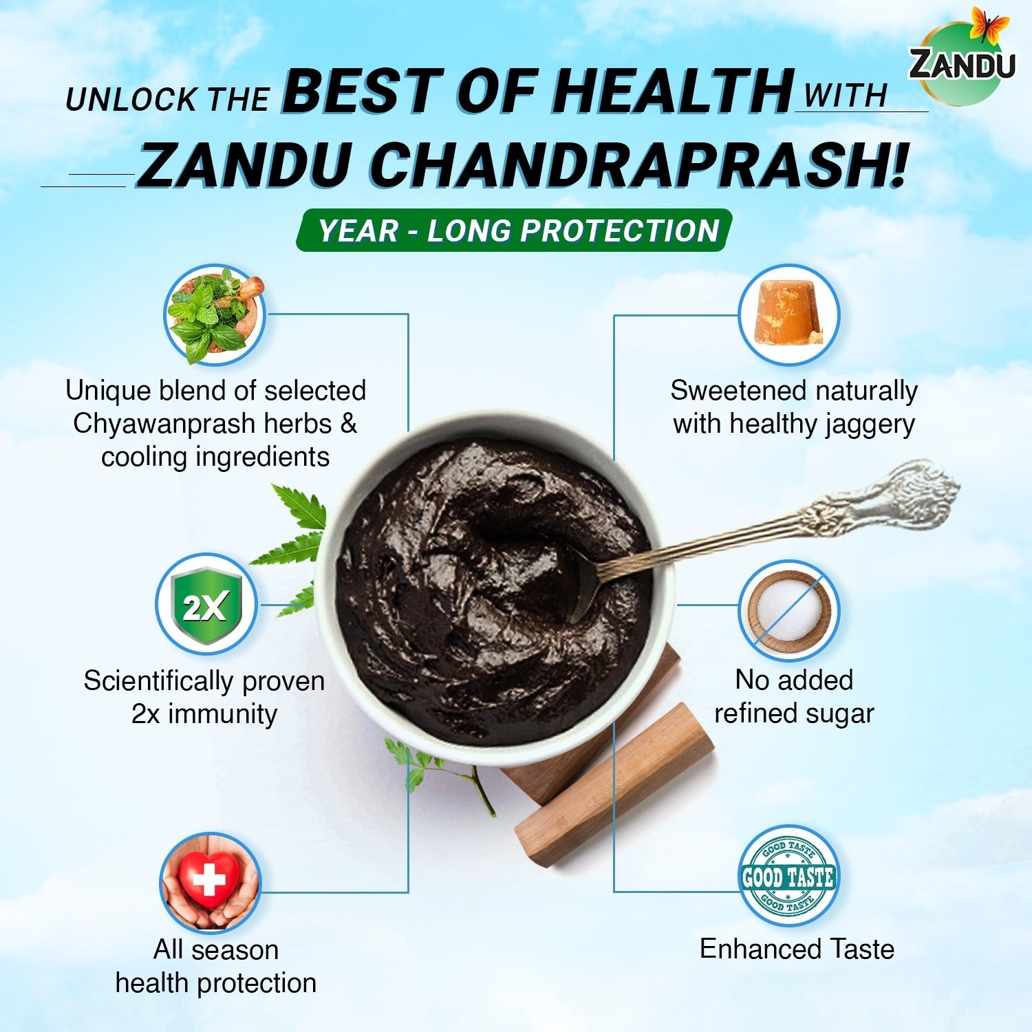 ZANDU CHANDRAPRASH (900g)