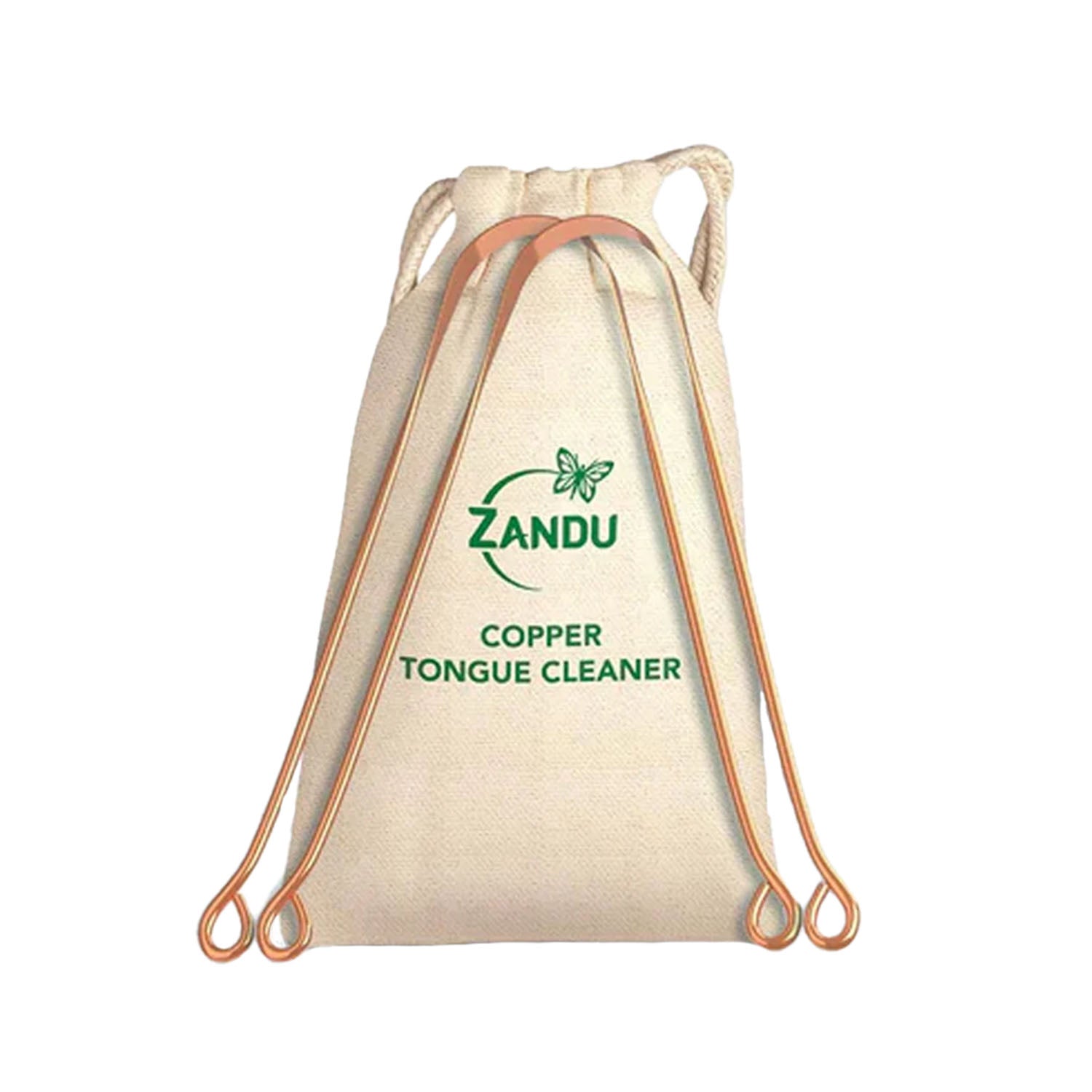 Zandu Copper Tongue Cleaner