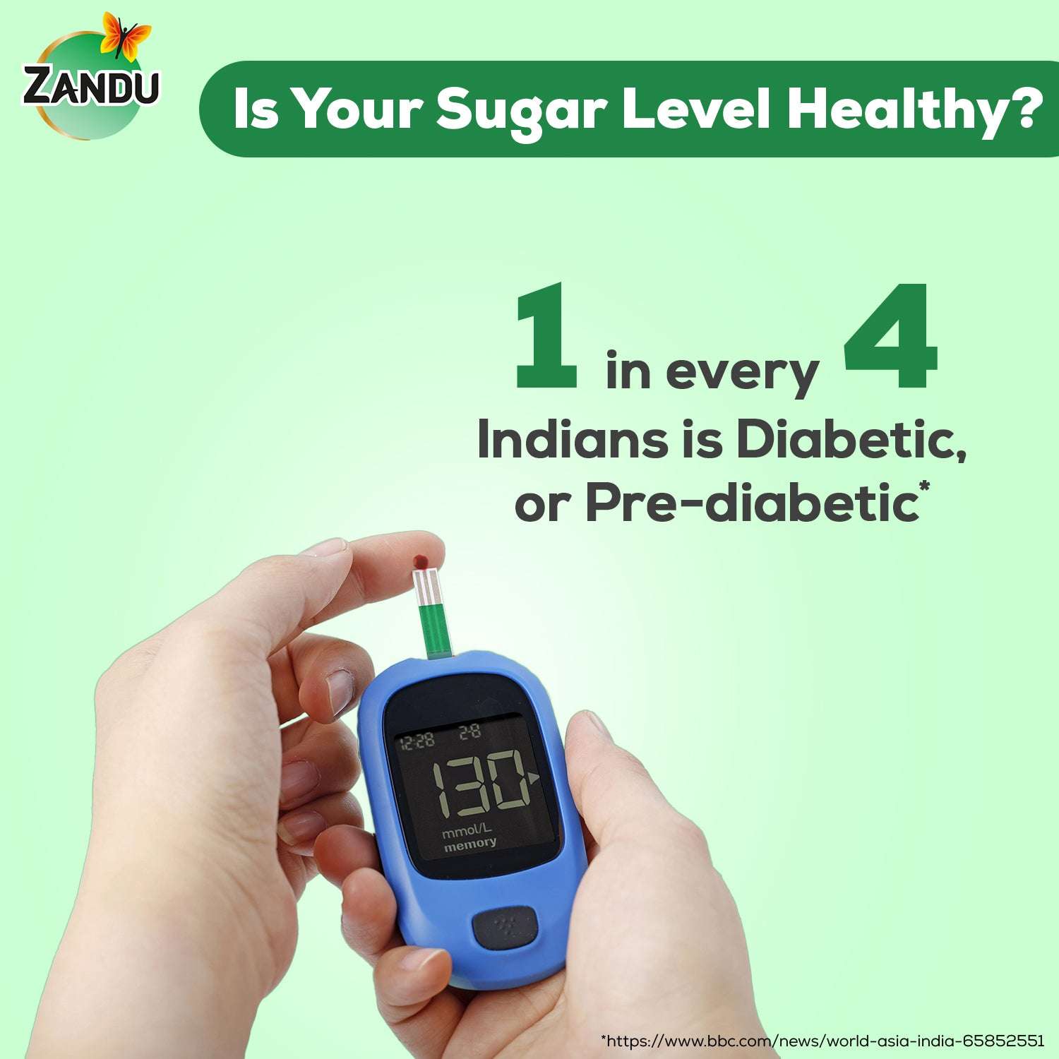 Diabetic stat in India