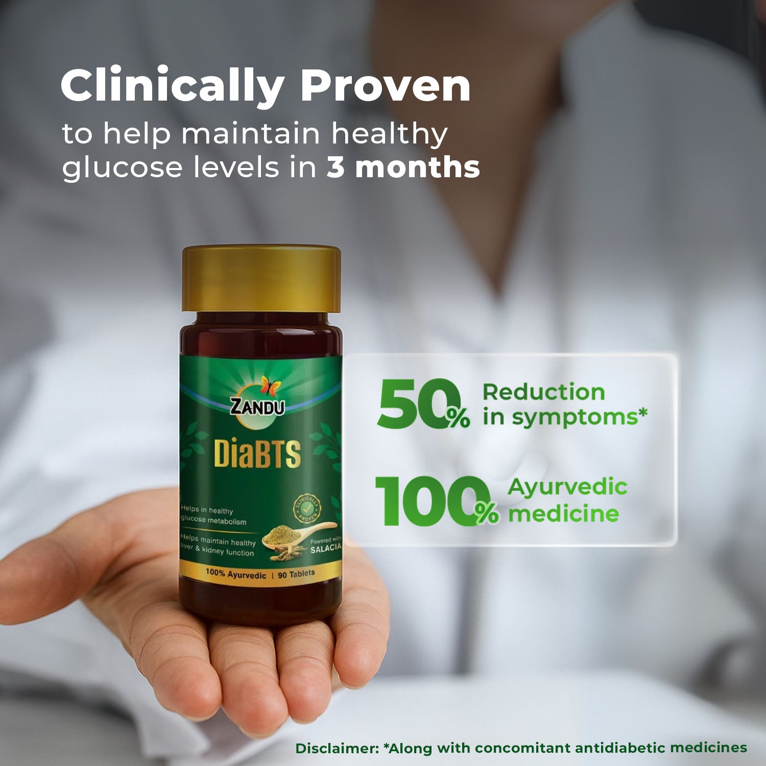 Zandu DiaBTS  Tablets