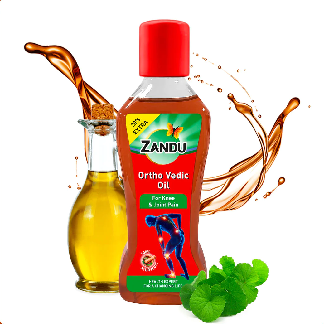Zandu Ortho Vedic Ayurvedic Pain Relief Oil