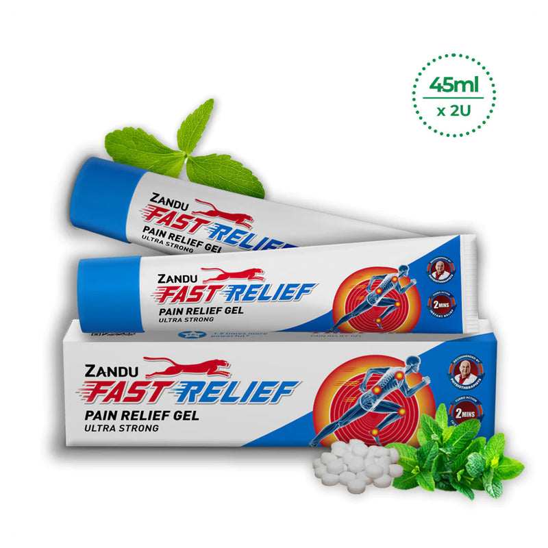 Zandu Fast Relief Gel (45ml) (Pack of 2)