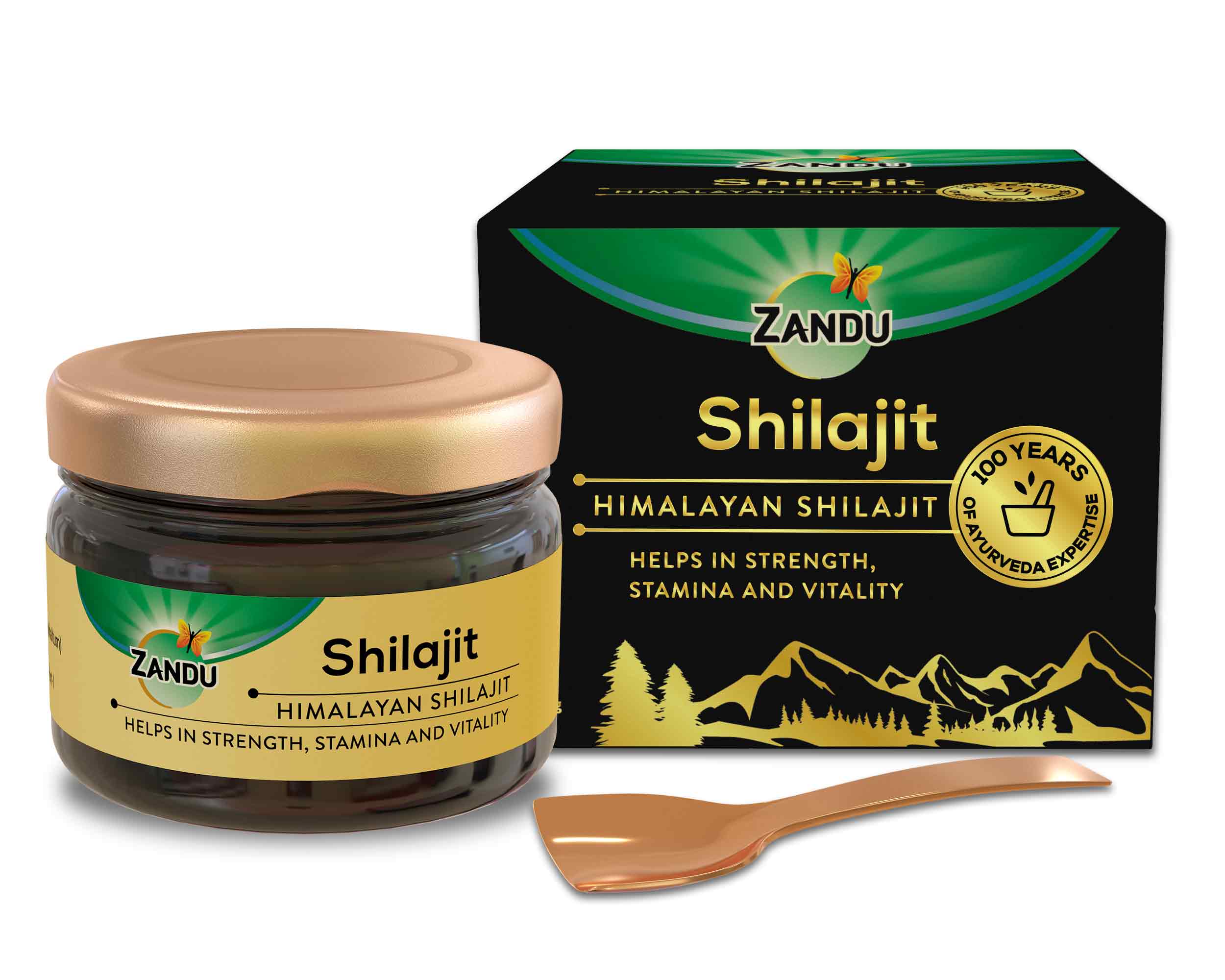 Best Shilajit Resin In India Zandu Shilajit Resin for 2X Daily Energy & Stamina with 100% Pure Himalayan Shilajit